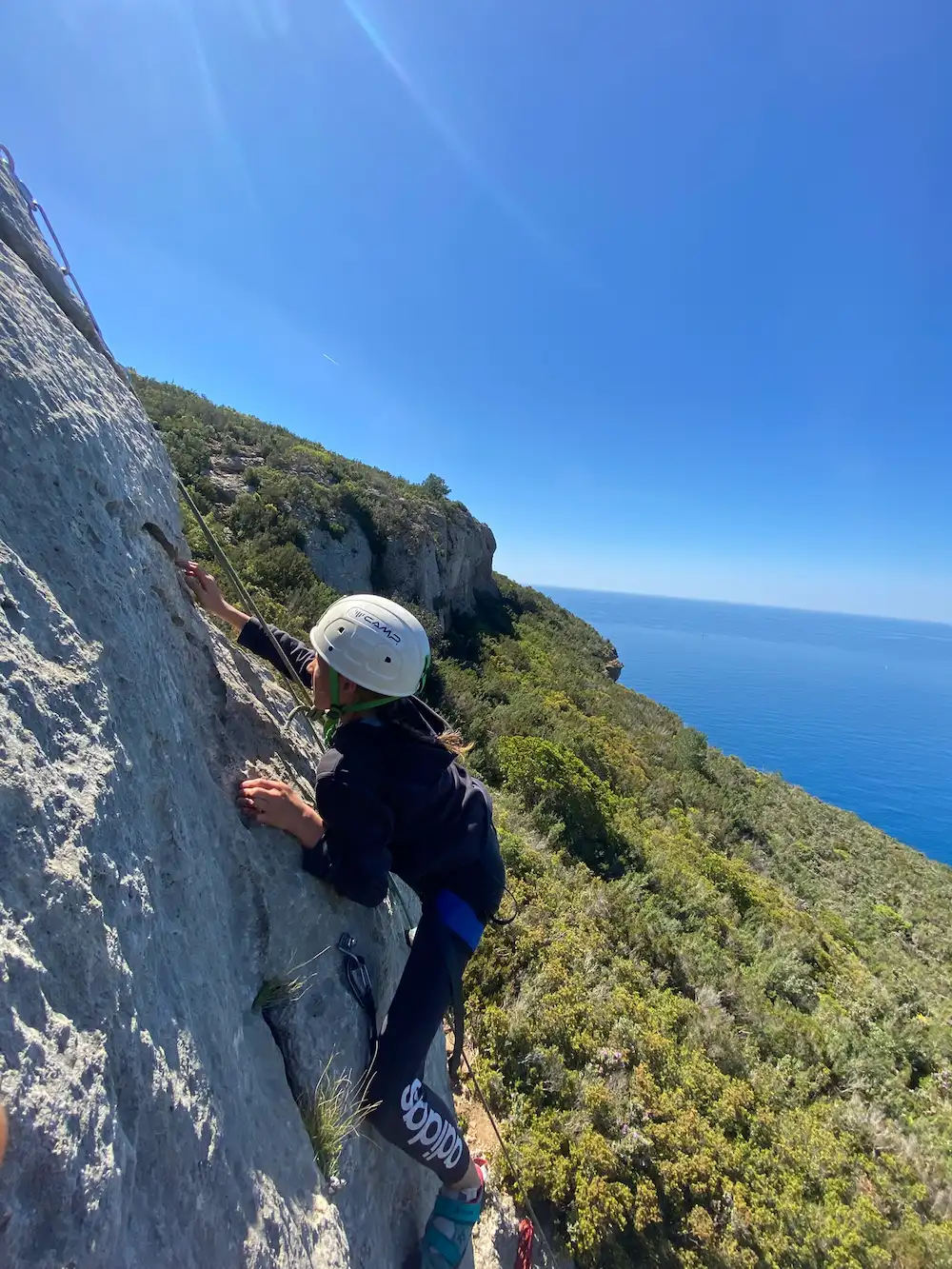 Escalade entre La Ciotat et Cassis