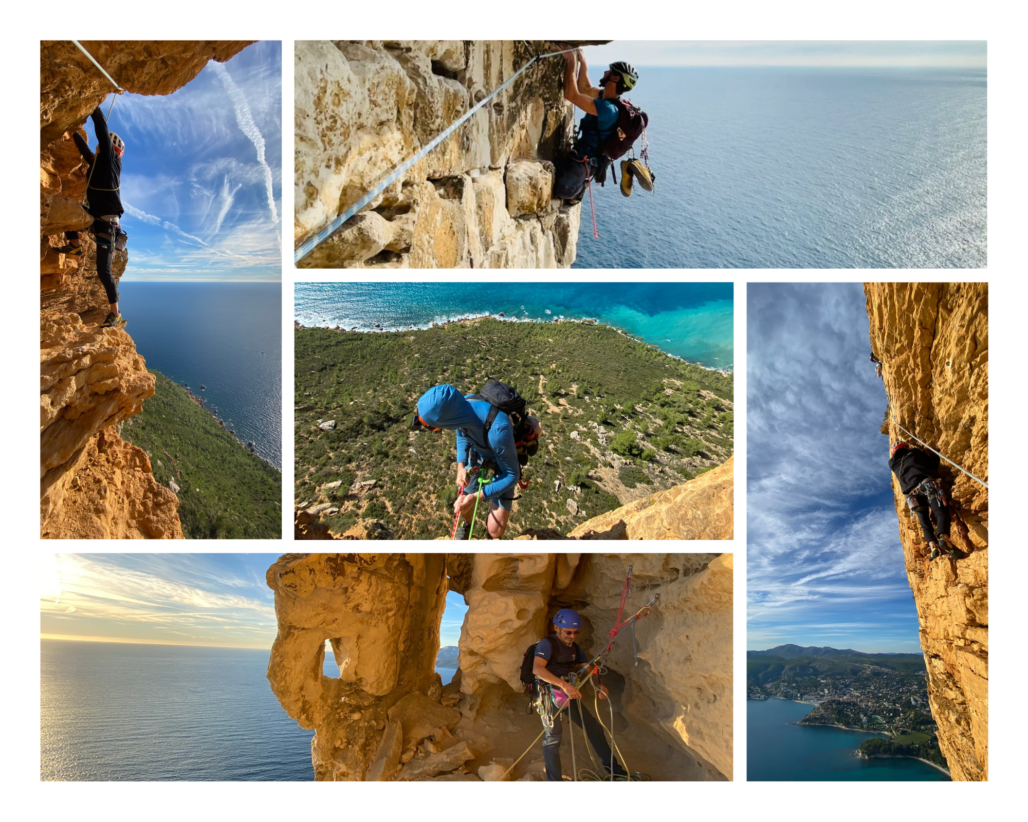 Les plus belles grandes voies d'escalade du Cap Canaille -