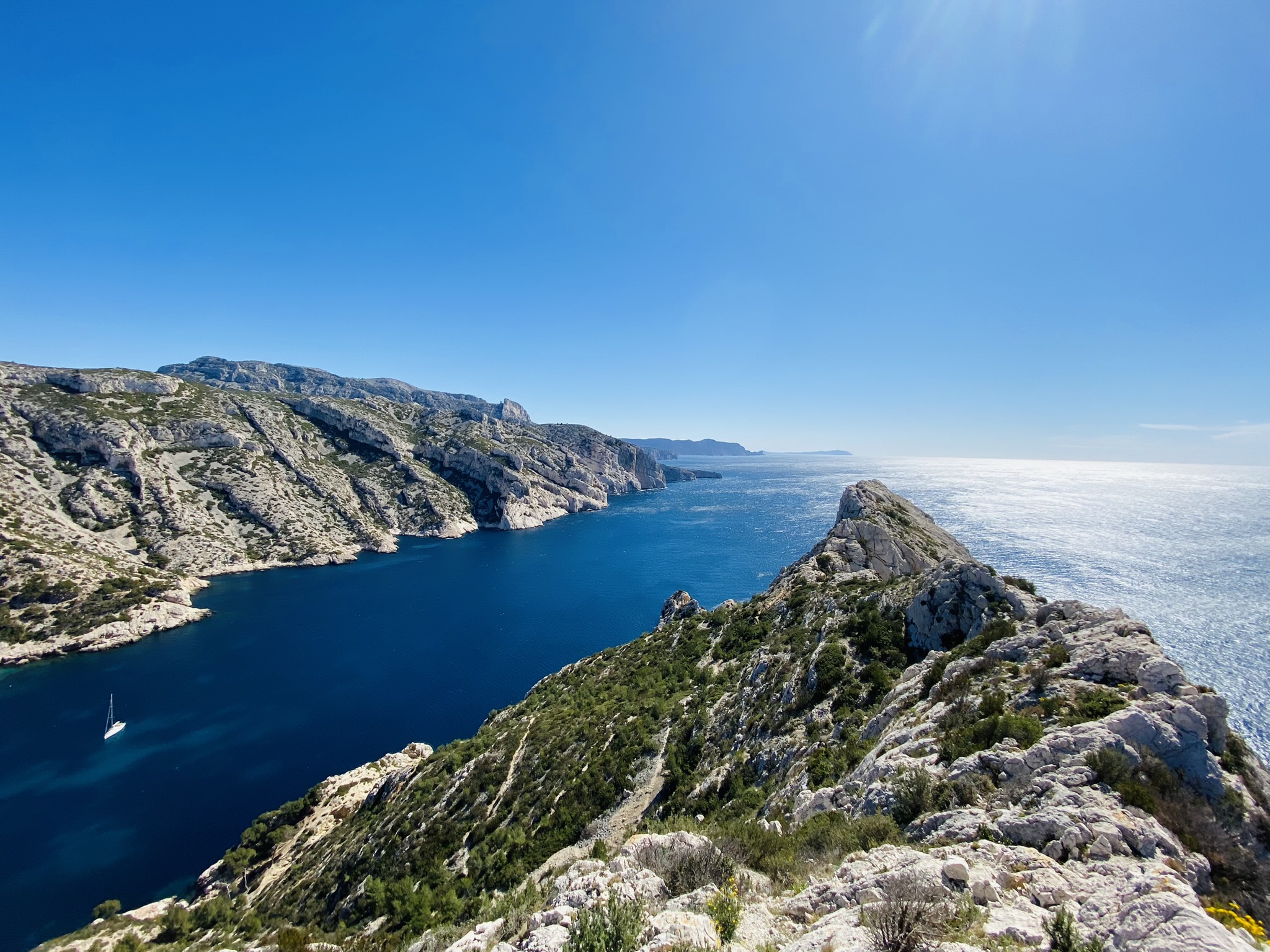 Calanque de Marseille Sormiou, randonnée et escalade